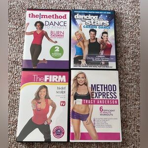 Dancing and Exercise DVD Lot of 4